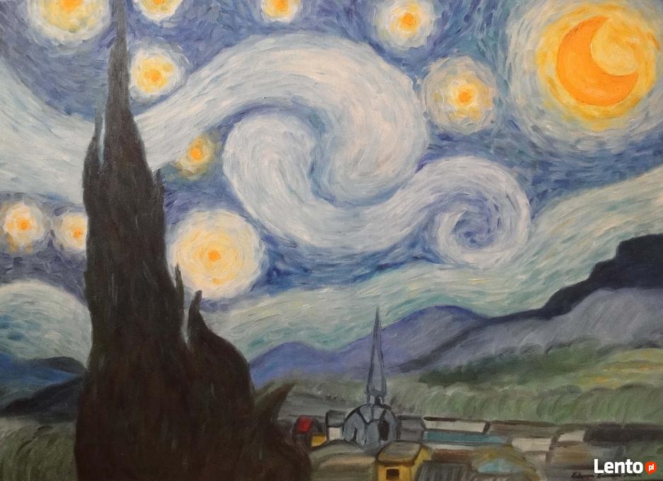 Obraz Olejny Van Gogh Gwia Dzista Noc Konin