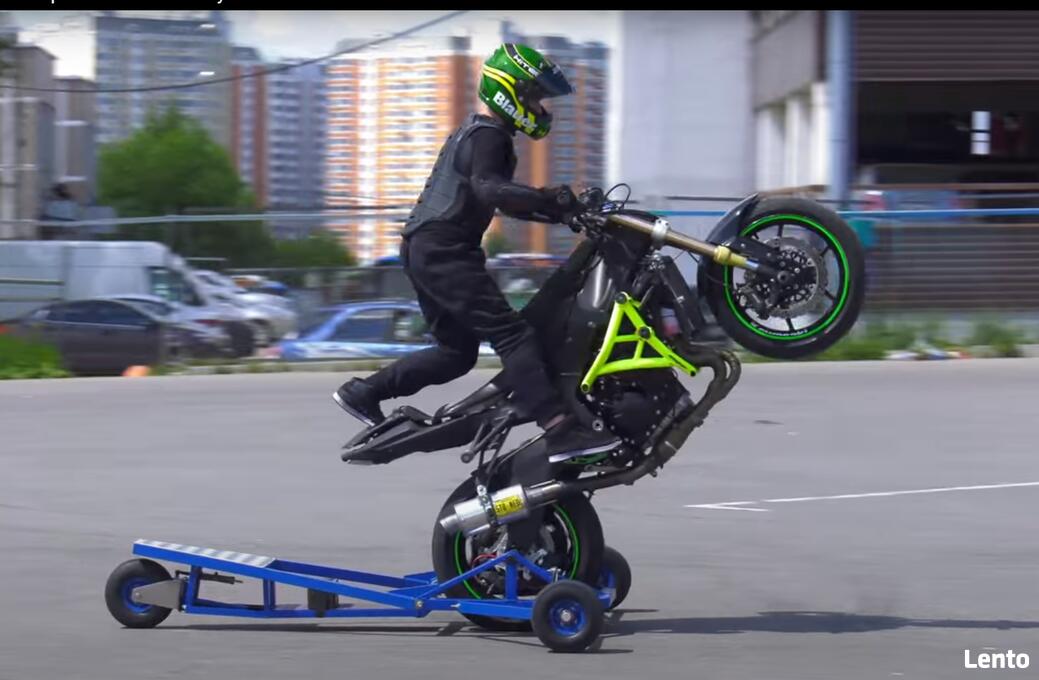 stelaż do nauki jazdy na jednym kole stunt wheelie klatka Wola