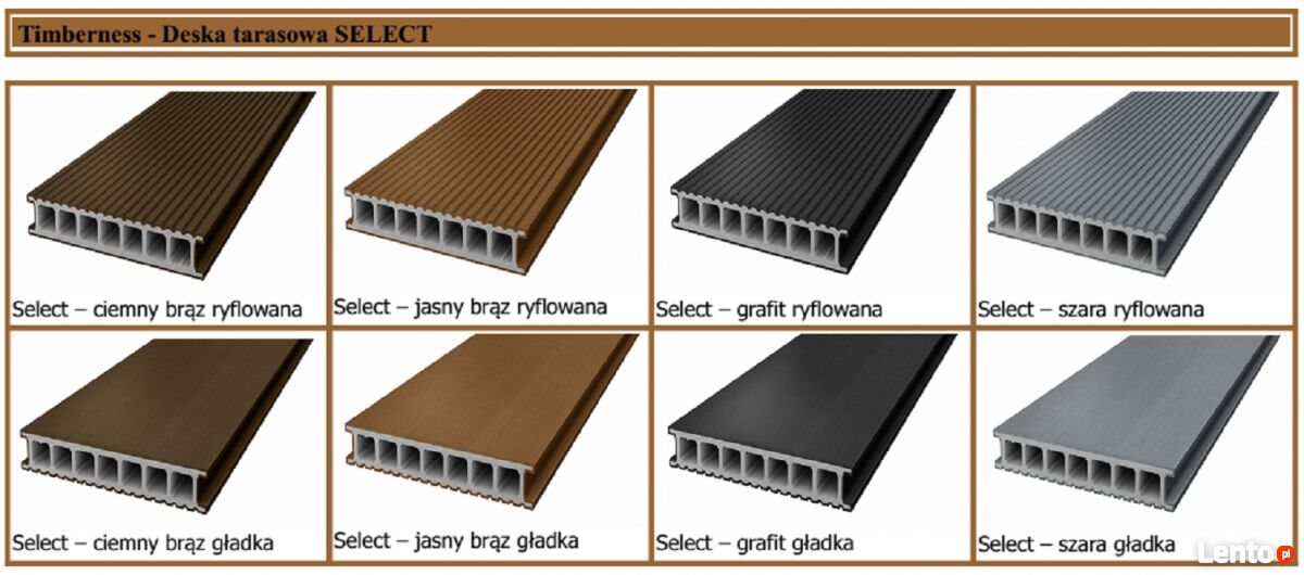 Archiwalne Deska Tarasowa Timberness Select Pozna