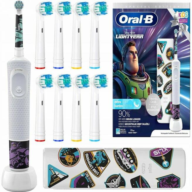 Szczoteczka Elektryczna Etui Oral B Vitality Lightyear D