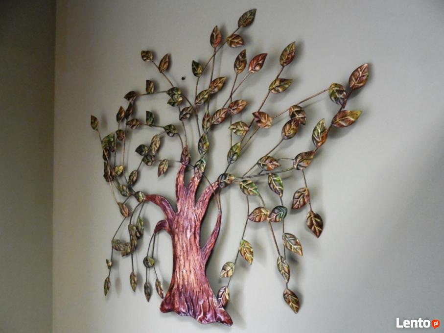 Jak Zrobić Drzewo Z Metalu Archiwalne dekoracja ścienna ozdoba metalowe drzewko 69x80 cm Limanowa
