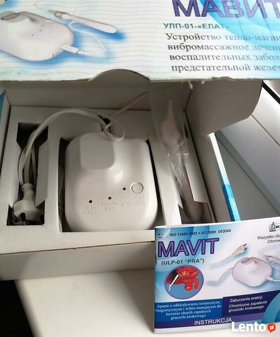 Archiwalne MAVIT ULP-01 Urządzenie do termicznego wibro-masażu Poznań