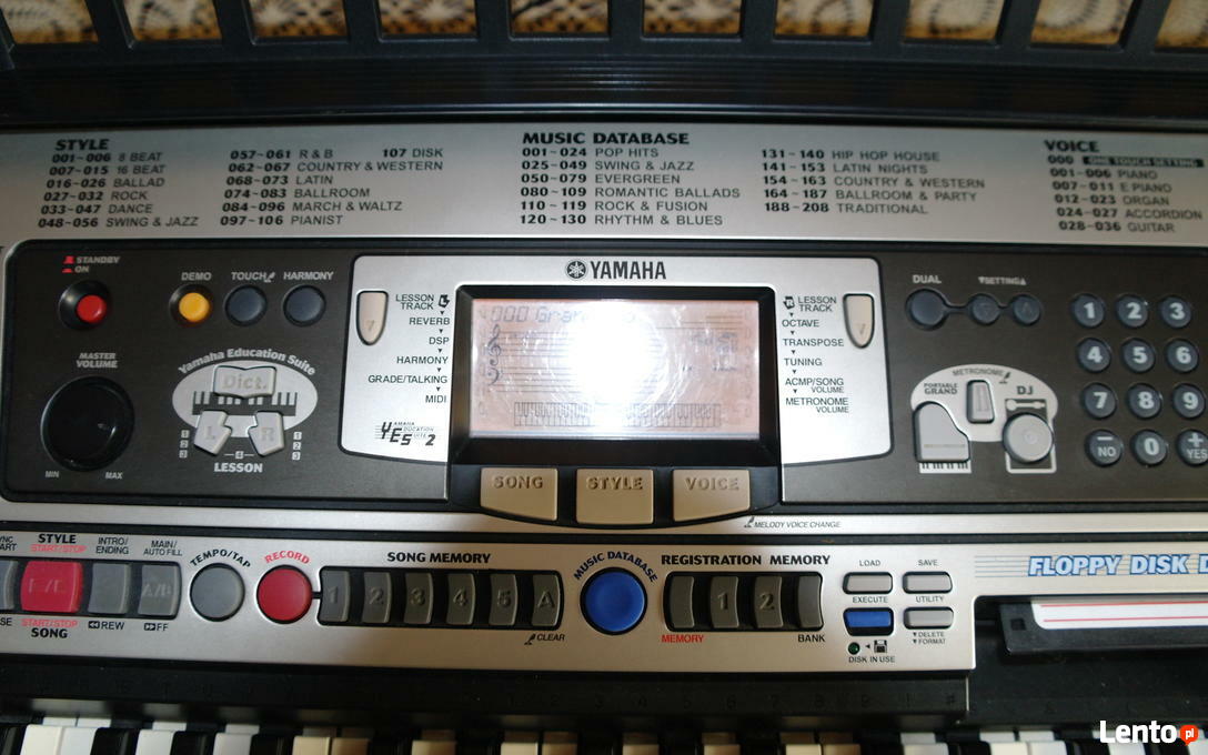 Archiwalne Yamaha PSR350 Włocławek