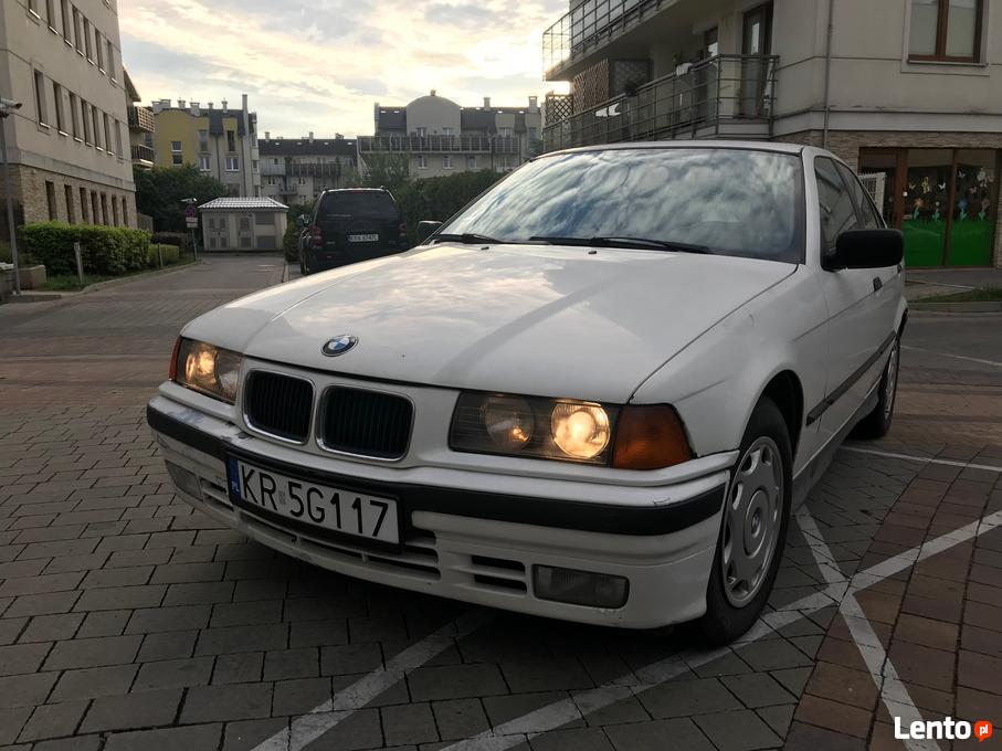 Archiwalne BMW E36 1993 rok 1,6 benzyna ORYGINAŁ Kraków