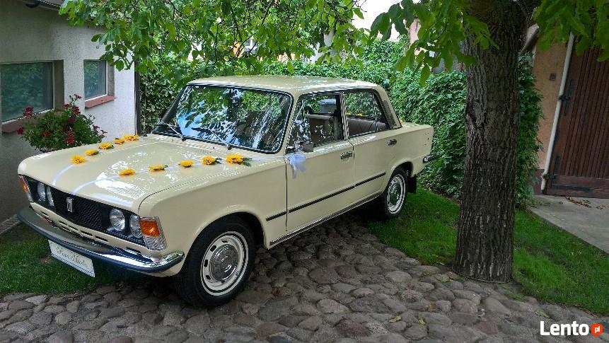 Auto do ślubu Fiat 125p z 1976r. Poznań