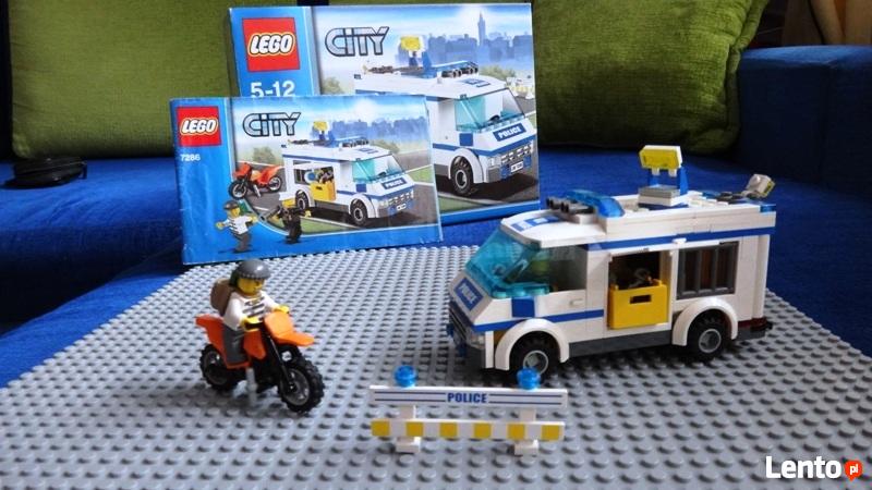 Lego City Konwój Prisioner Transport 7286 łódź