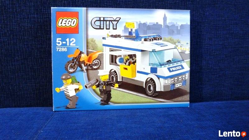 Lego City Konwój Prisioner Transport 7286 łódź