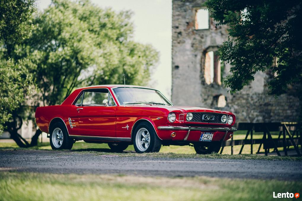 Auto do Ślubu = Samochod Ford Mustang 1966/1965r Katowice