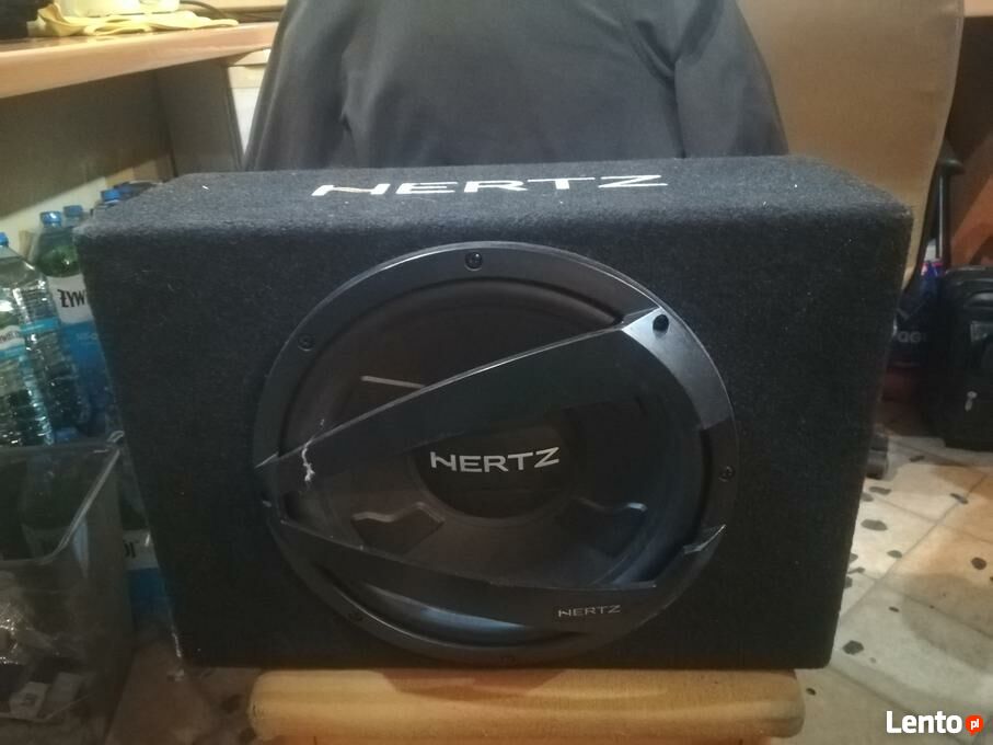 Archiwalne Subwoofer Hertz 1000w + wzmacniacz Warszawa