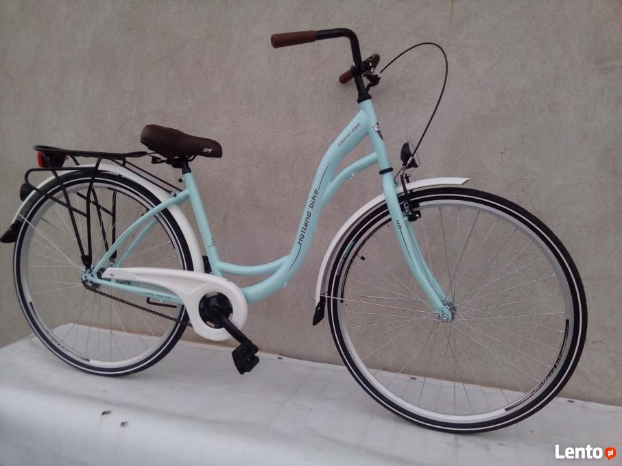 Archiwalne Rower damski miejski Storm AMSTERDAM + kosz metalowy wysyłk