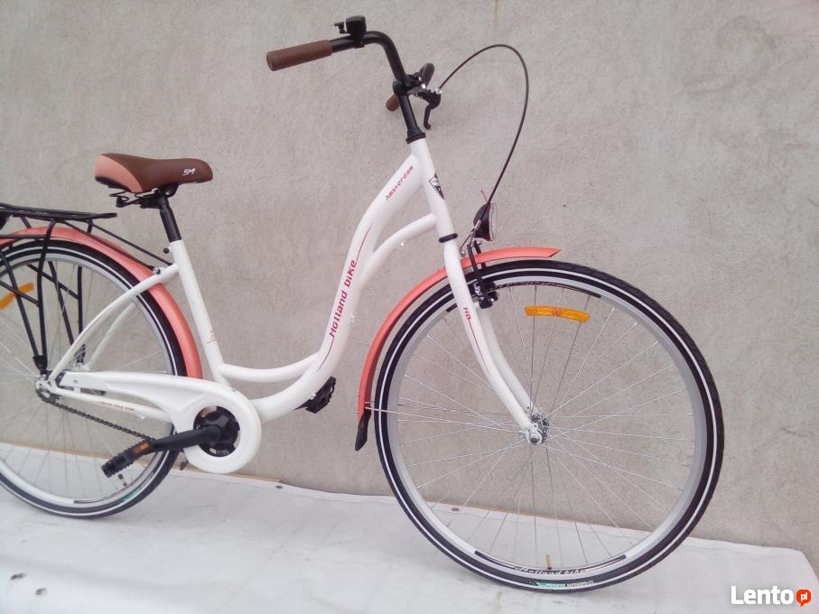 Archiwalne Rower damski miejski Storm AMSTERDAM + kosz metalowy wysyłk