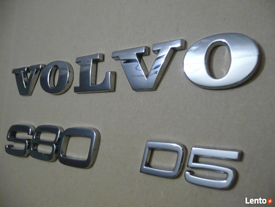 Napis klapy Volvo "S80" Piastów