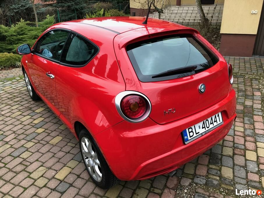 Archiwalne Alfa Romeo Mito super stan, mały przebieg Łomża