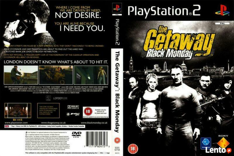 playstation 2 the getaway black monday