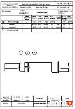 Projekty Zadania Pkm Rysunek Techniczny 2d Cad Mbm Air Inż