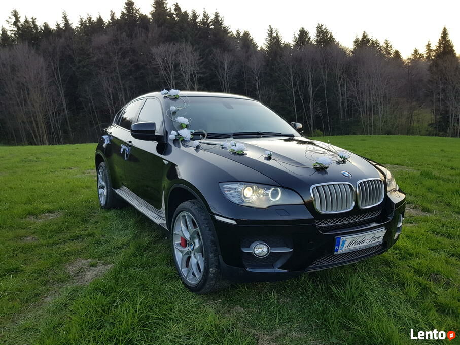 Archiwalne Auto do Ślubu BMW X6 Limanowa