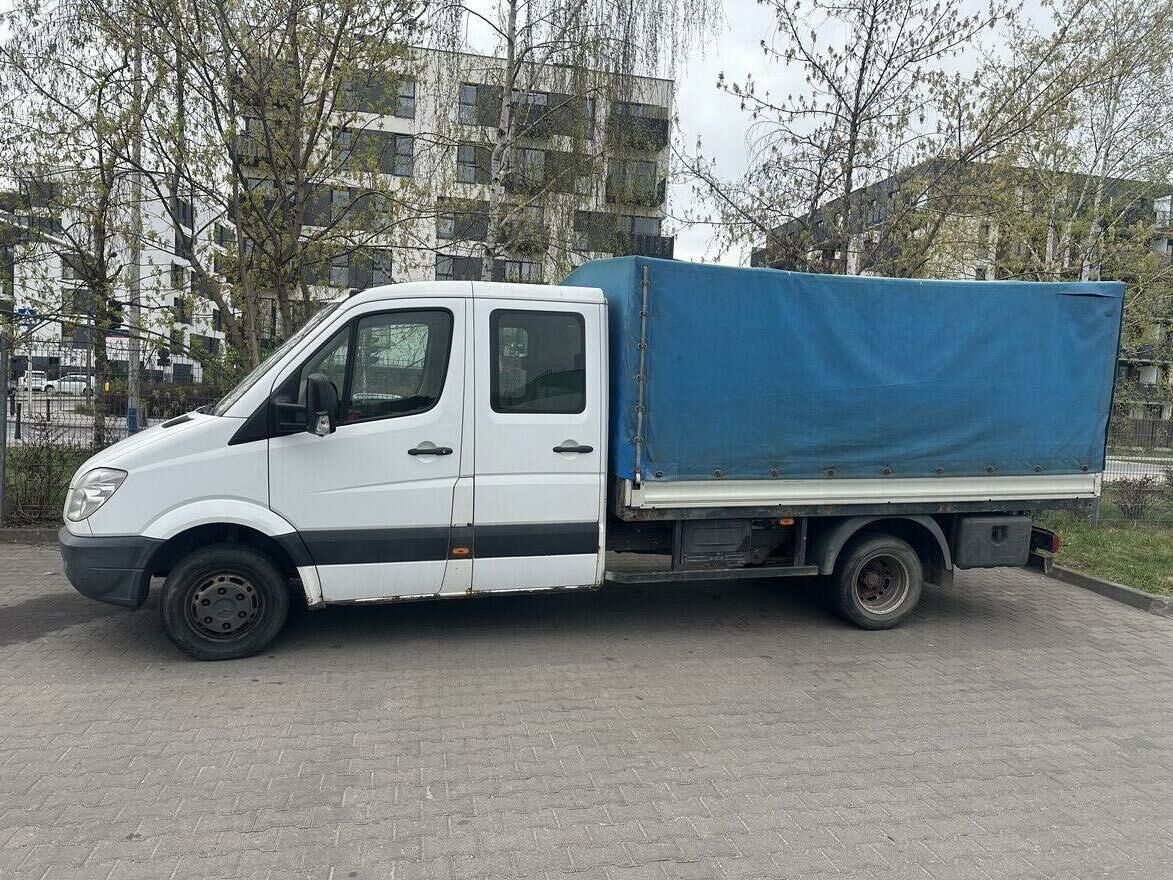 Sprinter 515 CDI 906 DOKA 7 osobowy - skrzynia 3.6m plandeka Warszawa
