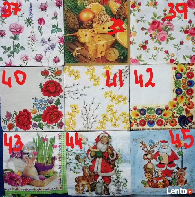Archiwalne Serwetki decoupage Mielec