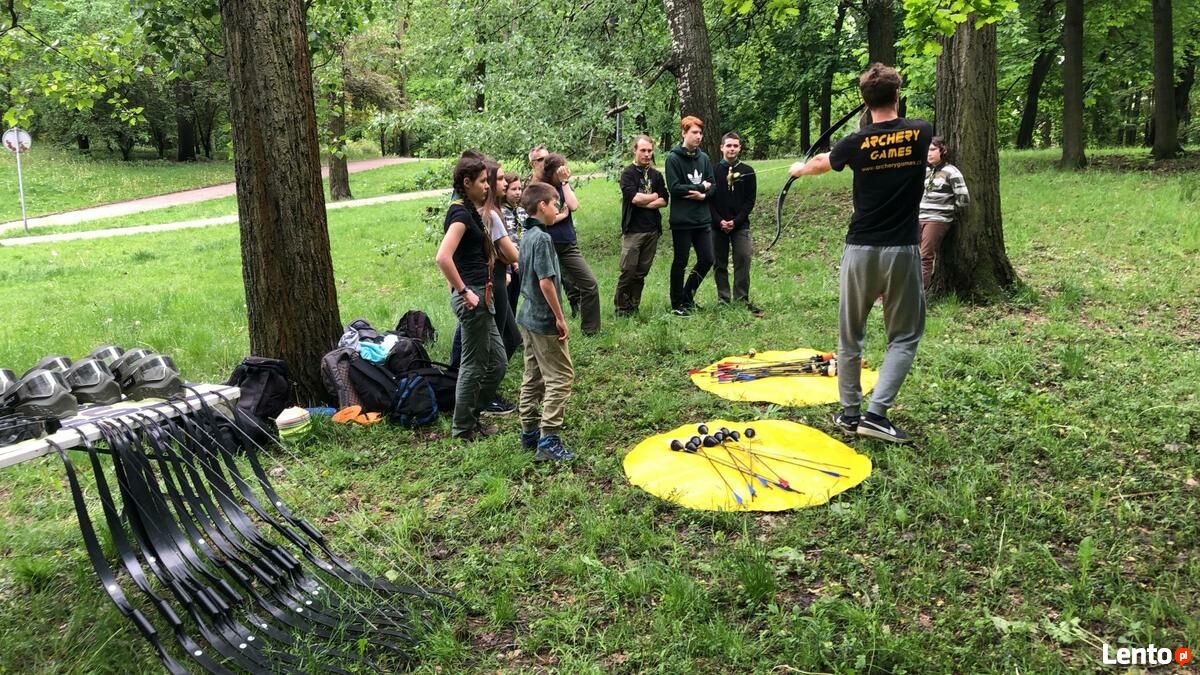 Archiwalne Zestaw do Archery Games Archery Tag dla 12 osób Warszawa