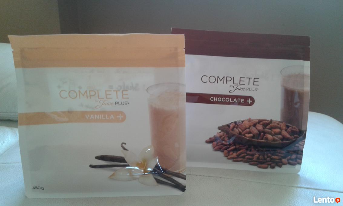 Archiwalne Koktajle Complete Juice Plus+ Wanilia lub czekolada Łódź