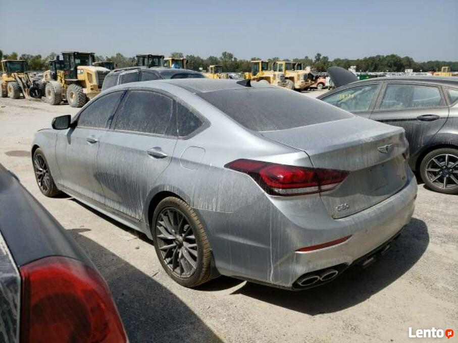 Hyundai Genesis G80, 2018, 5.0L, porysowany Warszawa