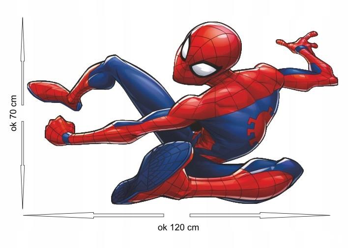 Spiderman naklejka ok 120 cm x 70 cm Warszawa