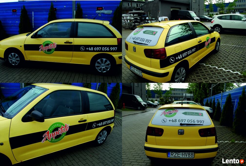 Oklejanie pojazdów, reklama na samochodach Rzeszów