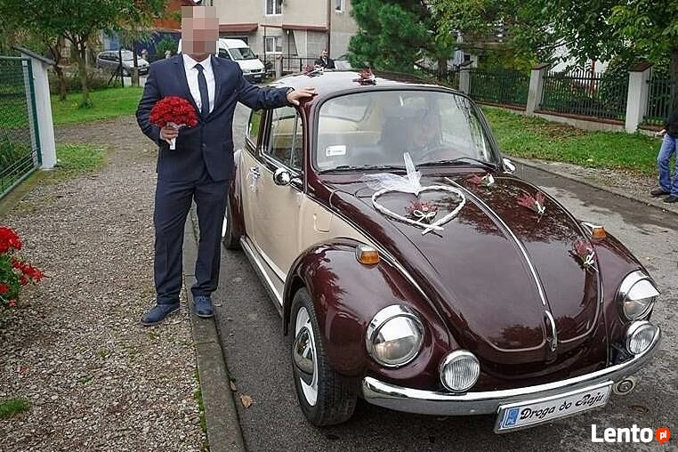 Samochód do ślubu, na wesele VW Garbus Sucha Beskidzka