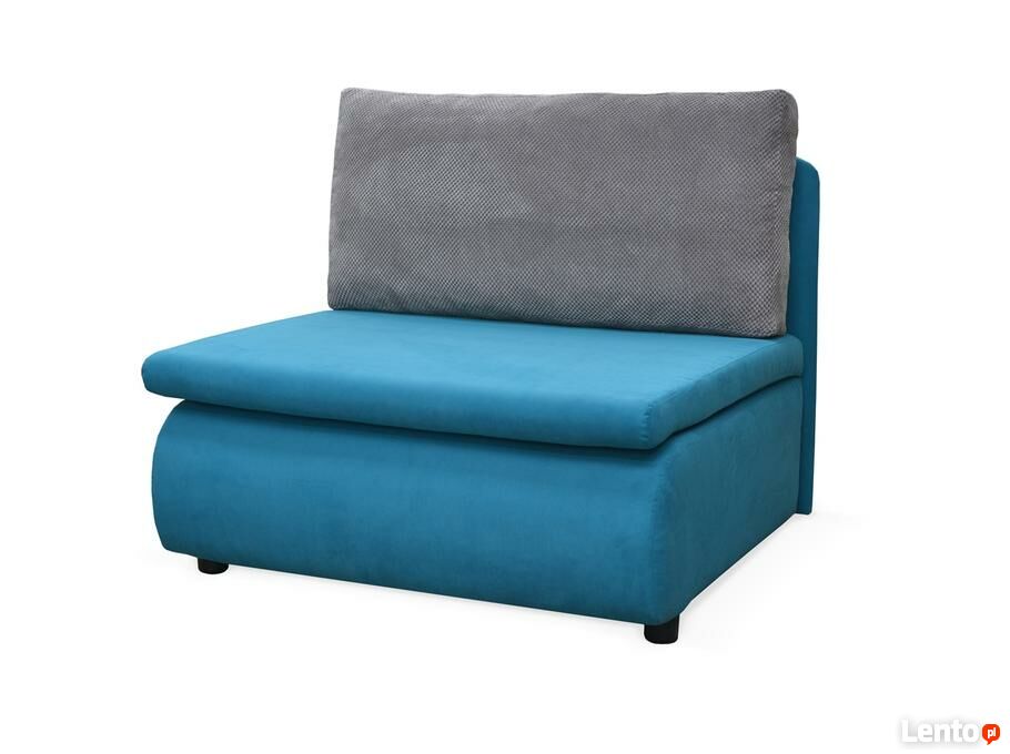 Rozkładana kanapa jednoosobowa tapczanik łóżko sofa