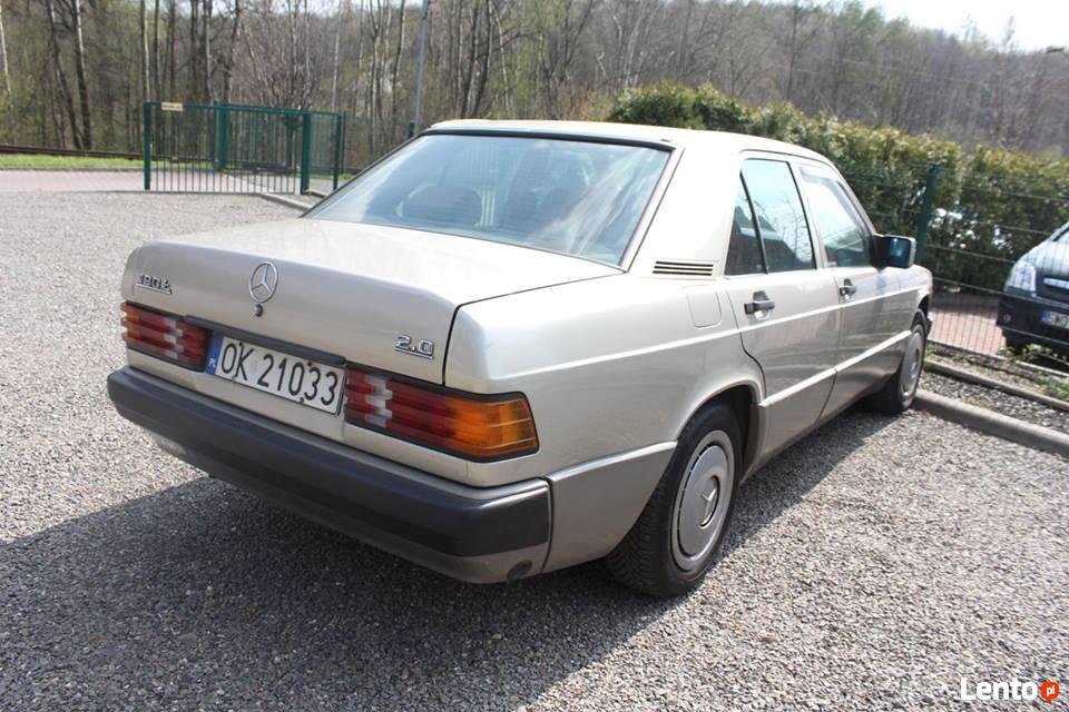 Archiwalne MercedesBenz 190 w201 2,0 benzyna 1990r 9