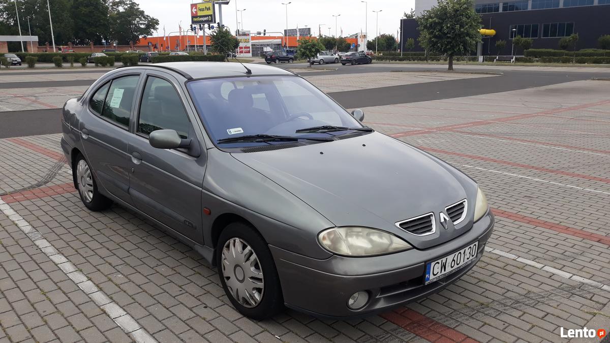 Archiwalne Renault Megane I Sedan, 1999 Włocławek