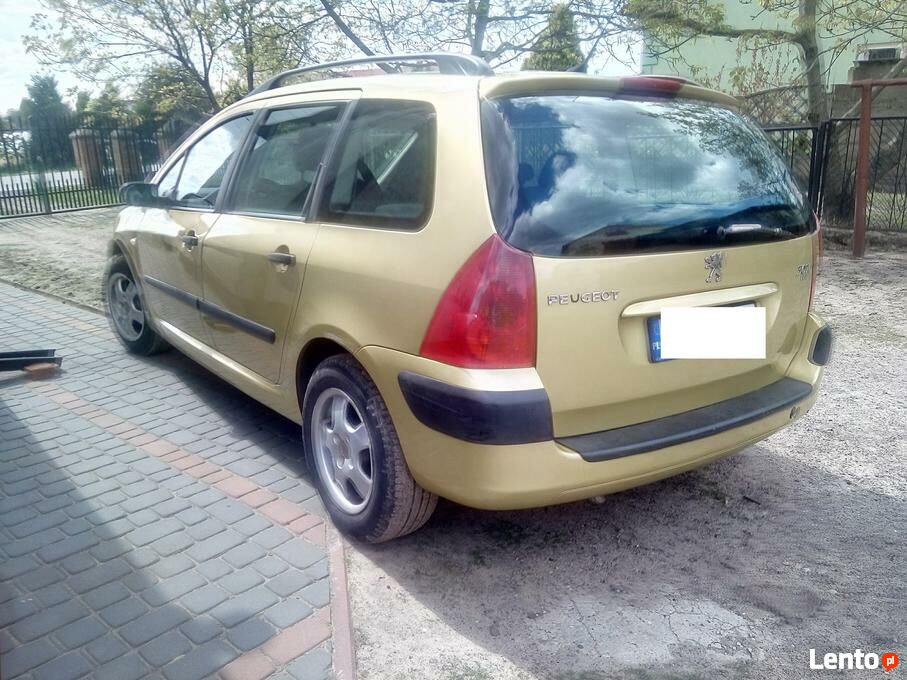 Archiwalne Peugeot 307 rodzinne auto po remoncie Poznań