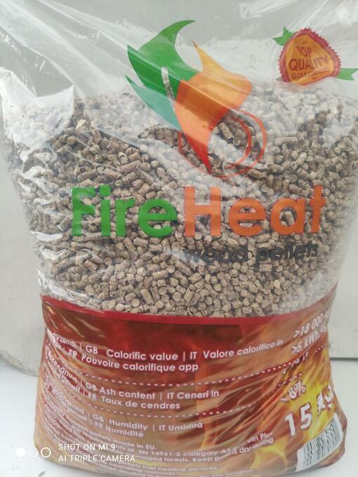 Archiwalne Pellet drzewny FireHeat 6mm Atrakcyjna Cena Radom