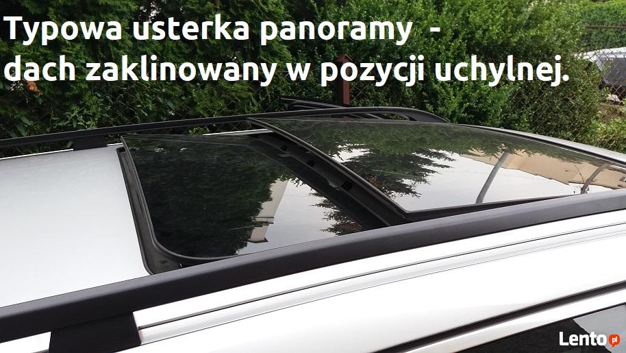 Naprawa dachu szyberdachu BMW 3 5 X5 X3 E61 E91 panorama