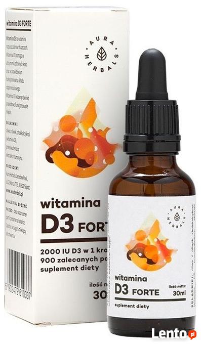 Witamina D3 Forte 30ml Aura Rzeszów