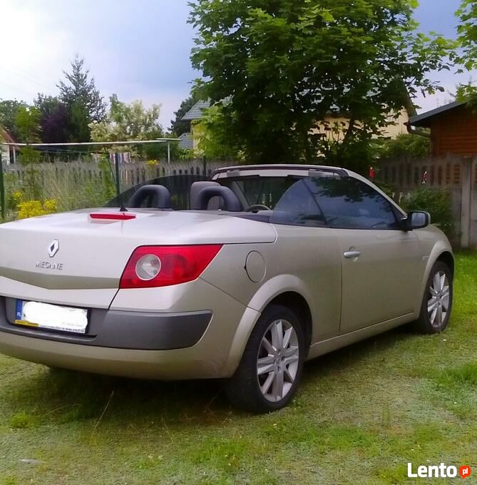 Archiwalne Renault Megane Cabrio sprzedam Bydgoszcz