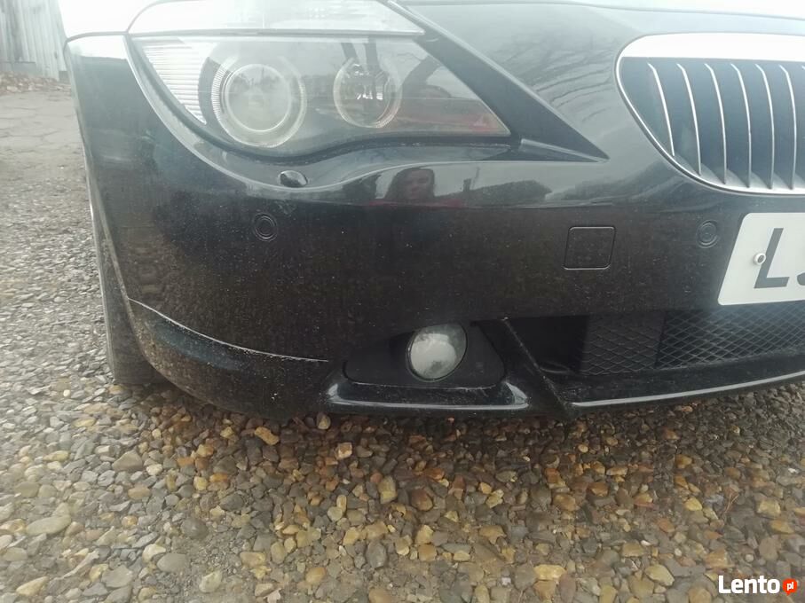 Archiwalne BMW 6 e63 KOMPLETNY przód maska lampy zderzak