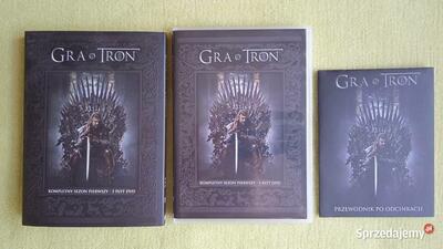 Gra o Tron sezon 1 DVD pięć płyt