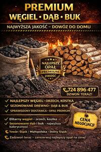 Wegiel Groszek Orzech Drewno opałowe / kominkowe – suche