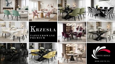 Krzesła Tapicerowane PREMIUM kolekcja KL - wysoka jakość