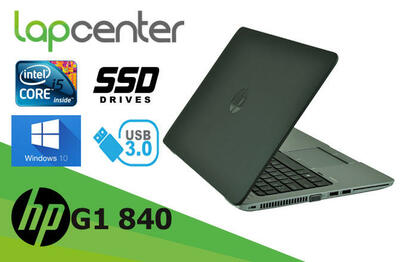 HP ELITEBOOK G1 840 I5-4GEN 8 GB RAM 180 GB SSD W10P