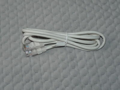 Kabel sieciowy RJ-45 LAN 1,5 m biały