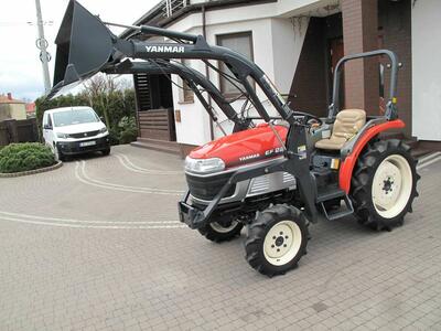 Mini Traktorek Yanmar EF220 22KM 4X4 Wspomaganie Rewers