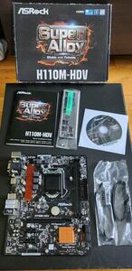 Asrock H110M - HDV płyta główna Nowa
