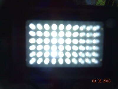 Lampa led diody 60 x 3,6W