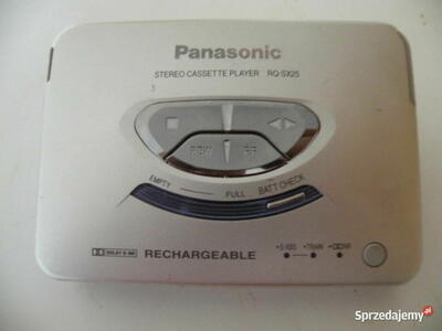 WALKMAN na kasety, kasetowy - Panasonic RQ-SX25 S-XBS - OK