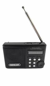 RADIO PRZENOŚNE KIESZONKOWE NA BATERIE FM USB MP3