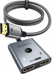 KABEL FIRMY WARRKY HDMI 2 PORTY 4K 60HZ HDCP 2.2