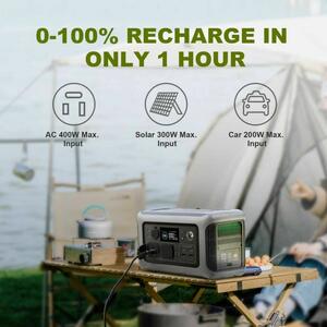 ALLPOWERS R600 przenośny generator 299Wh 600W