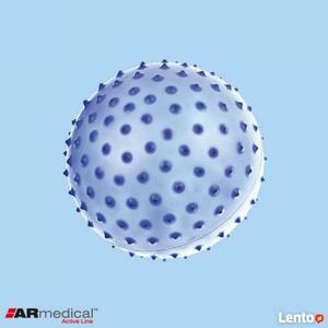 Piłka Rehabilitacyjna MIDI Masująca z Kolcami 20cm + Pompka